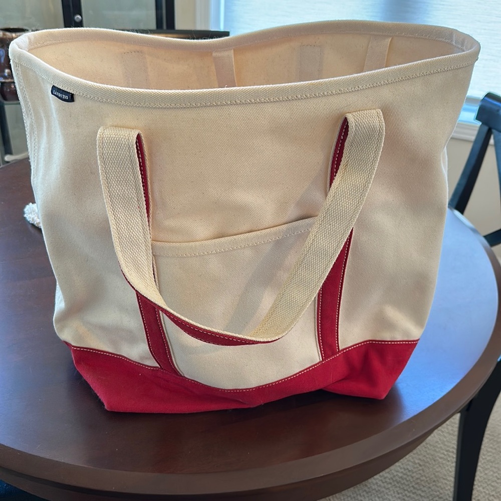 Lands End “Large” canvas tote
